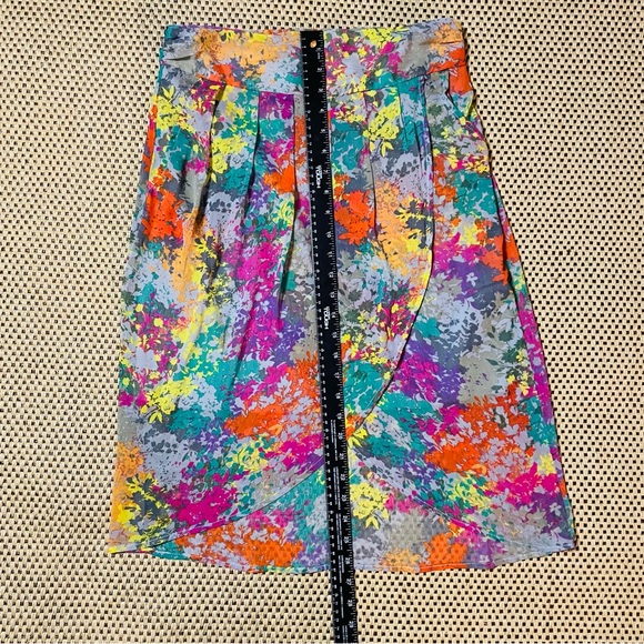 Sheer Tulip Skirt Abstract Multicolor Mossimo Supply Co. Women’s Medium - Picture 8 of 8
